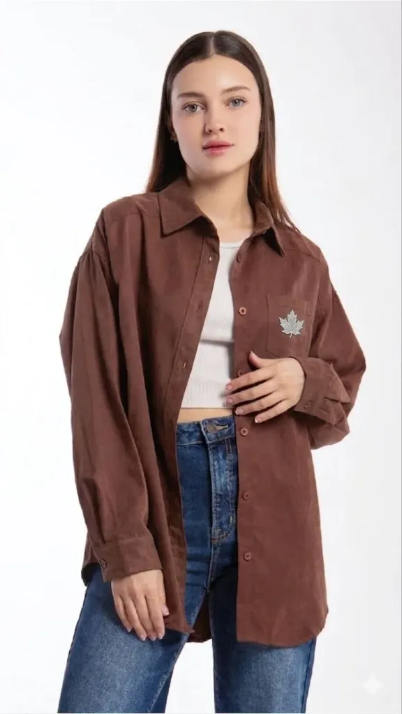 Camisa Esplendor Marrón
